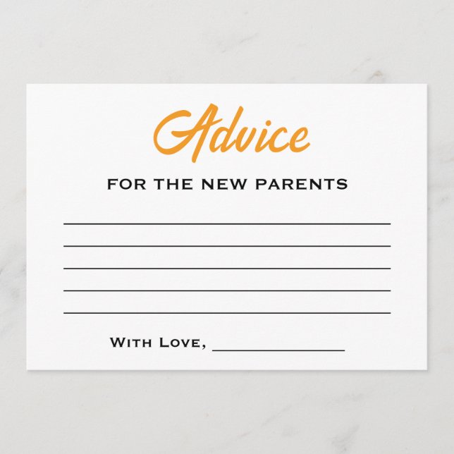 Neutrale Zitrusfrüchte, eine kleine Süsse Kinderdu Hinweiskarte (Vorderseite)