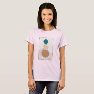 Neutraler ästhetischer T - Shirt Bohemischer Min