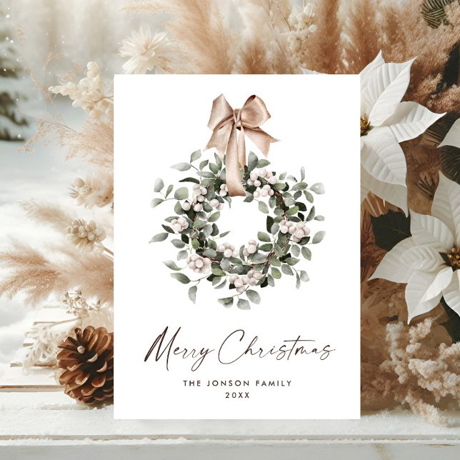 Neutraler Bohemischer Weihnachtskriegsgruß Feiertagskarte (Von Creator hochgeladen)