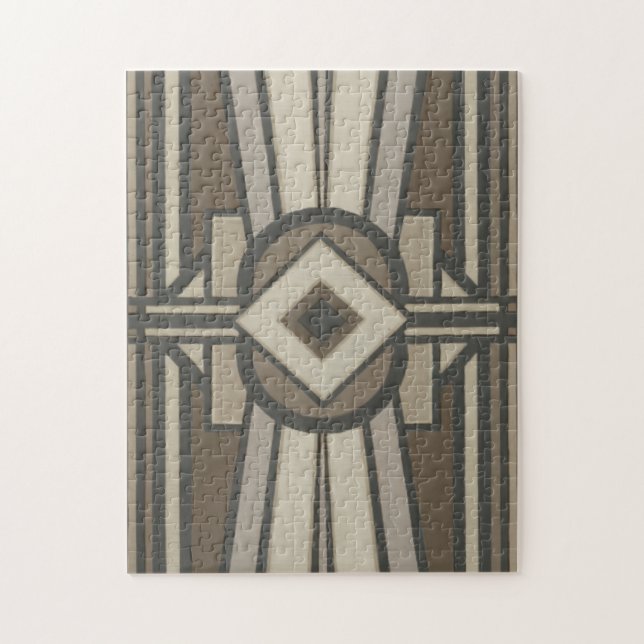 Neutraler Deko-Panel II Puzzle (Vertikal)