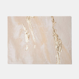 Neutraler goldener Hintergrund Fußmatte