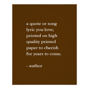 Neutraler, individueller Kostenvoranschlag Poster