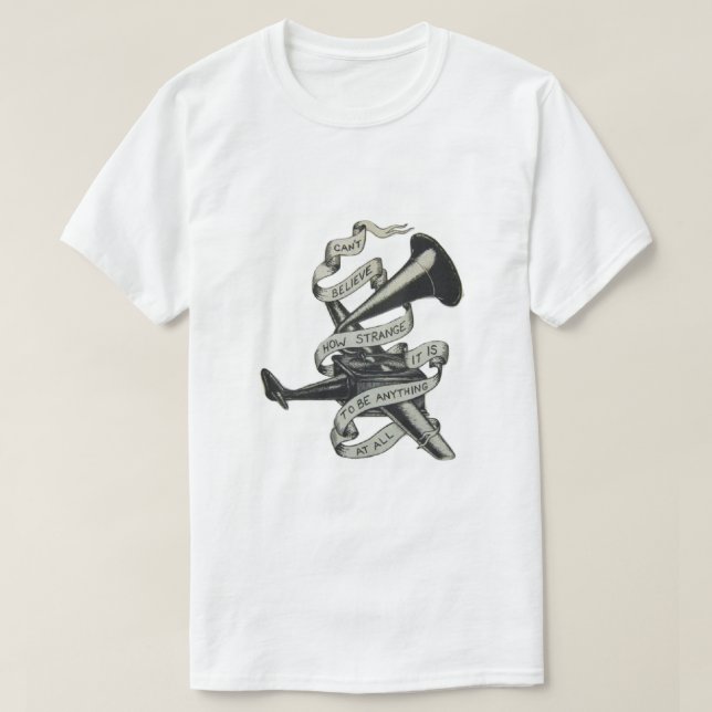 Neutraler Milk Hotel T-Shirt (Design vorne)