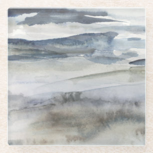 Neutraler Salznebel Glasuntersetzer