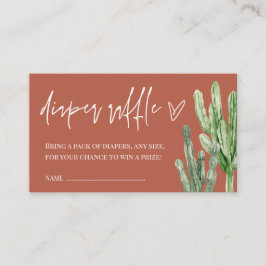 Neutraler Wüstenabwascher für Kaktus Begleitkarte