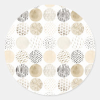 Neutrales Abstraktes Kreismuster