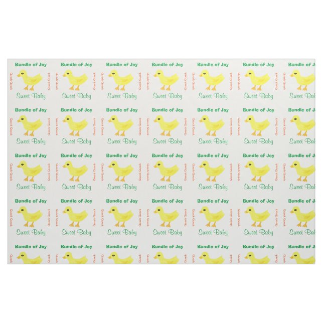 Neutrales Baby-Grün-Gelbente Stoff (Fat Quarter (45,7 x 55,9 cm))