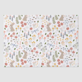 Neutrales Baby Woodland Tissue Paper Seidenpapier