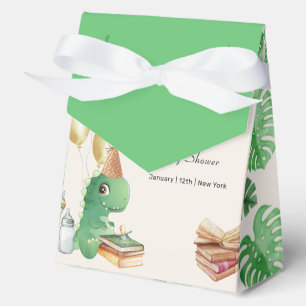 Neutrales Dinosaurier-Geschichtsbuch-Ballon-Baby-P Geschenkschachtel