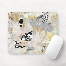 Neutrales Elegantes Abstractes Collage-Design
