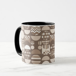 Neutrales Erdbraun Nordisch Skandinavisch Tasse