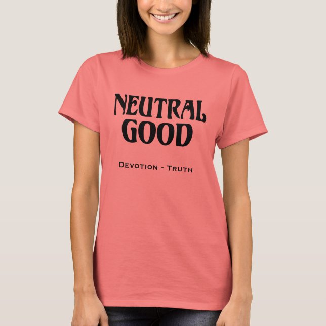 "Neutrales Gut" T-Shirt (Vorderseite)