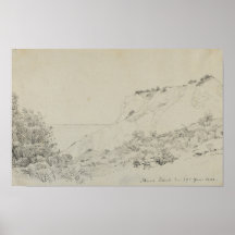 Neutrales Landschaftskunst-Druckbild