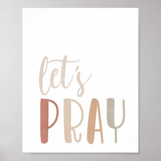 Neutrales Let's Play Druck, DRUCKBARE Wandkunst, N Poster