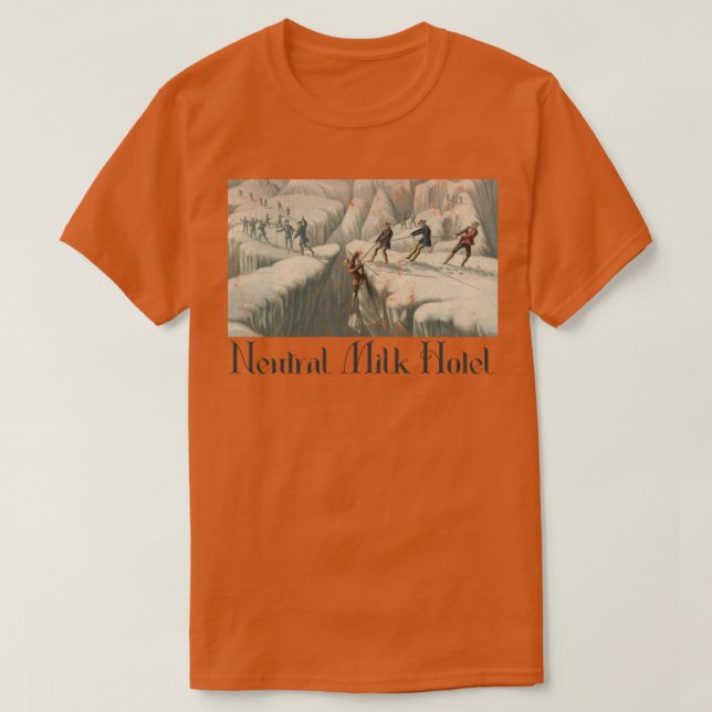 Neutrales Milk Hotel Original Post Punk Fan Design T-Shirt (Design vorne)