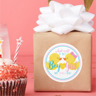 Neutrales oder offenes Party Runder Aufkleber