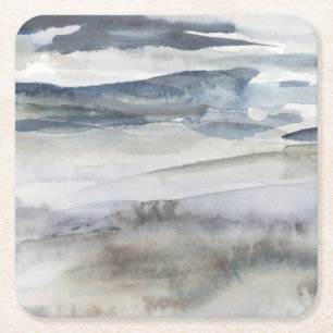 Neutrales Salzspray Rechteckiger Pappuntersetzer