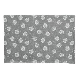 Neutrales Schiefergrau William Morris Floral Marig Kissenbezug