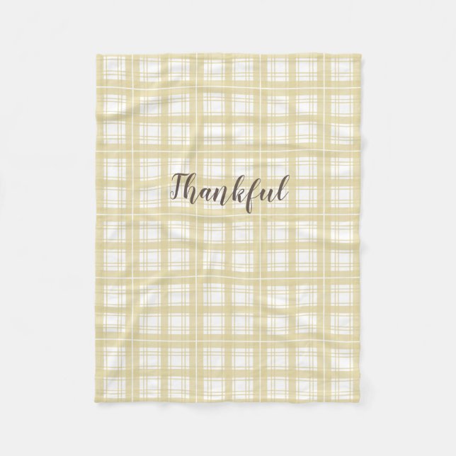 neutrales Tarantfallmuster Fleecedecke (Vorderseite)