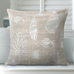 Neutrals Seashell-Keuchkissen Kissen