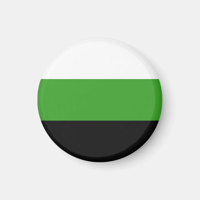 Neutrois Pride Flag Magnet (Vorne)
