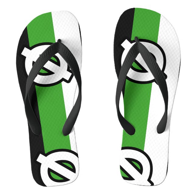 Neutrois Stolz Flip Flops (Fußbett)