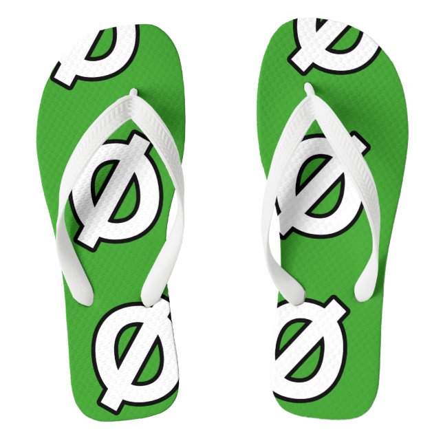 Neutrois Stolz Flip Flops (Fußbett)