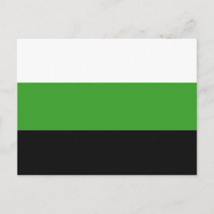 Neutrois-Stolzflagge Postkarte