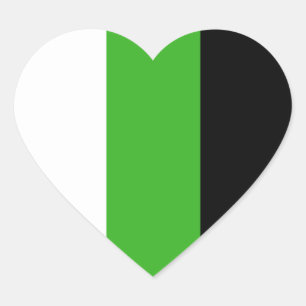 Neutroiskleber - Herzen Herz-Aufkleber