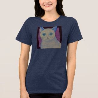 Neutronenstern-Katzen-T-Shirt Tri-Blend Shirt