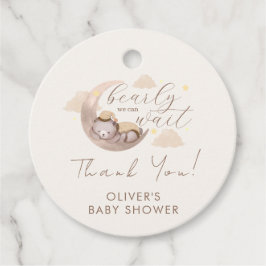 Neutropenie Bärenmoon Star Babydusche Geschenkanhänger