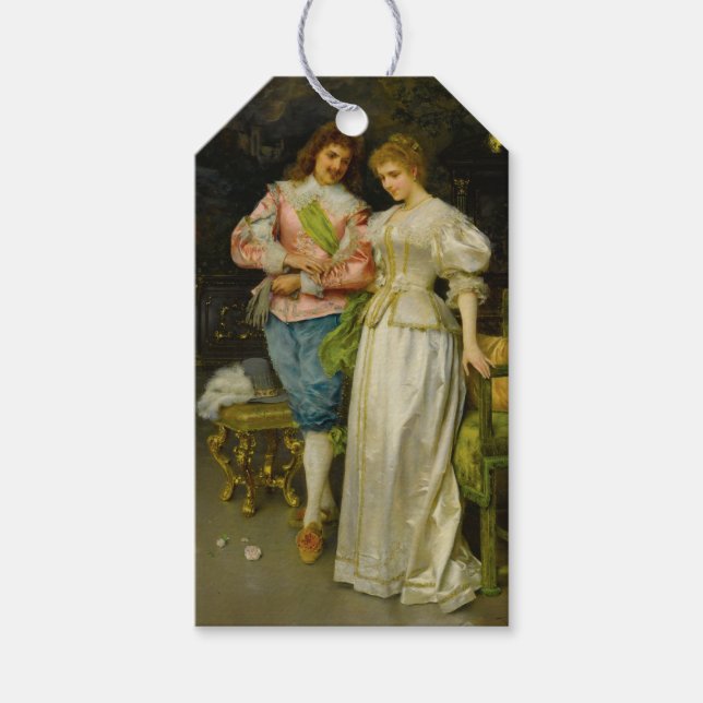 Neuverheiratete (Hochzeit und Ehe) Geschenkanhänger (Vorderseite)