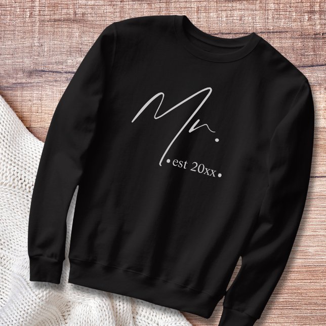 Neuverheiratete oder Verlobung Sweatshirt (Von Creator hochgeladen)