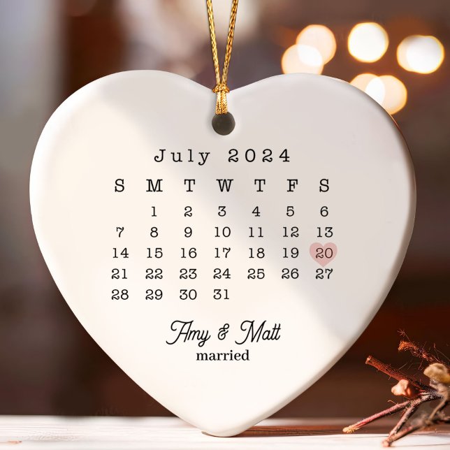 Neuverheiratete Ornament Hochzeitstag Foto (Von Creator hochgeladen)