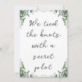 Neuvermählte - Bekanntmachungen Einladung