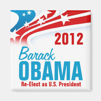 Neuwahl Barack Obama Magnet