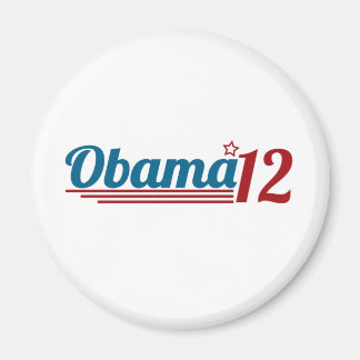 Neuwahl Obamas 12 Magnet