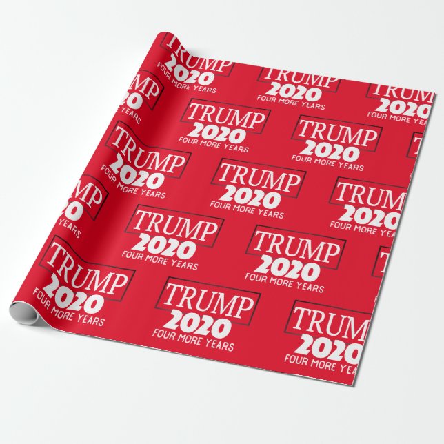 Neuwahl Trump 2020: Vier weitere Jahre Geschenkpapier (Ungerollt)
