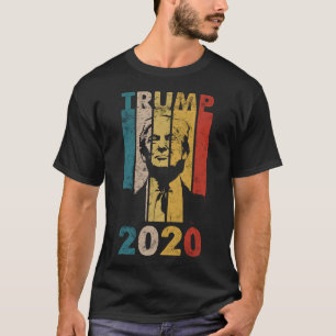 Neuwahl Trump 2020 Vintage 80er Politische Wahlen T-Shirt
