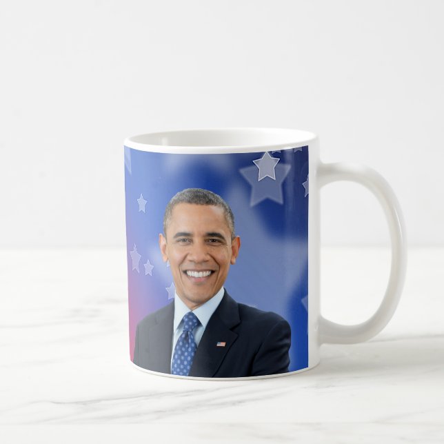 Neuwahl von Präsident Obama Kaffeetasse (Rechts)