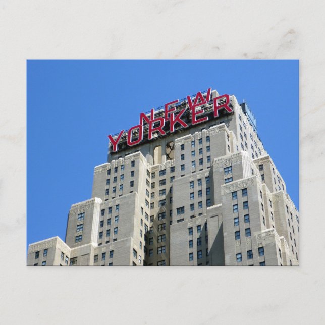 Neuyorker Postkarte (Vorderseite)