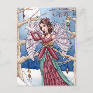 Neva - Christmas Angel Postcard Feiertagspostkarte