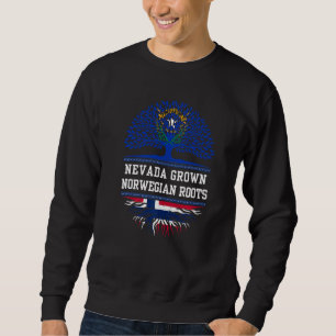 Nevada Anbau mit norwegischen Wurzeln Norwegen Sweatshirt