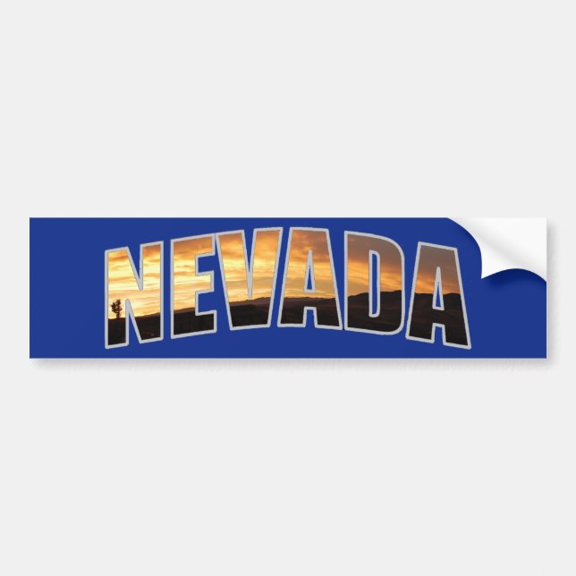 Nevada Autoaufkleber (Vorne)