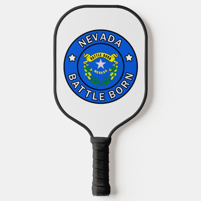 Nevada Battle Geboren Pickleball Schläger (Vorderseite)