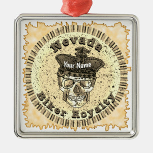 Nevada Biker  Ornament Aus Metall
