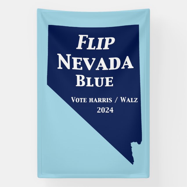 Nevada Blue im Jahr 2024 gedreht Banner (Vertikal)