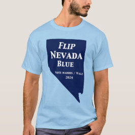 Nevada Blue im Jahr 2024 gedreht T-Shirt