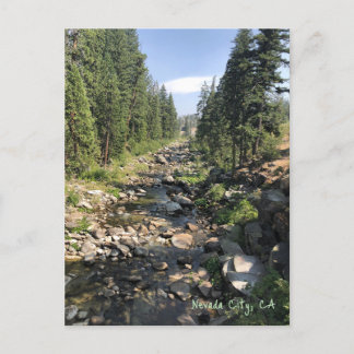 Nevada City California Postcard Postkarte