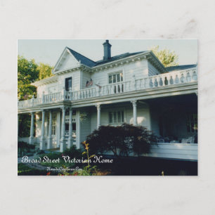 Nevada City Tours Ca. Broad Street Viktorianisch Z Postkarte